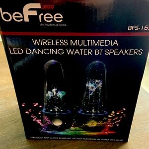 Wireless multimedia LED dancing water speakers